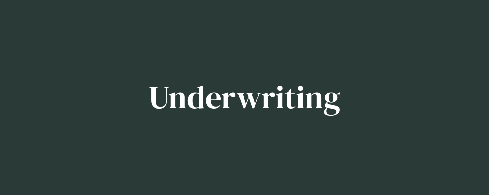 Underwriting